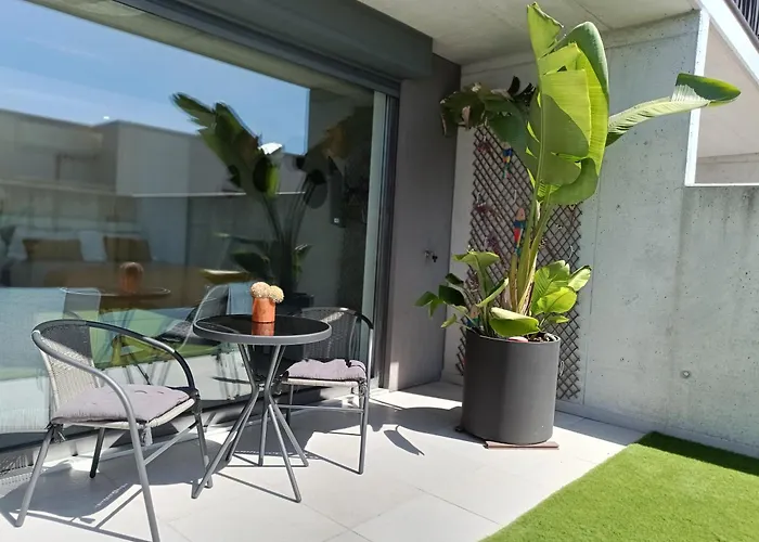 Casa Falcoeiras - Estudio Com Terraco Privado 아베이루